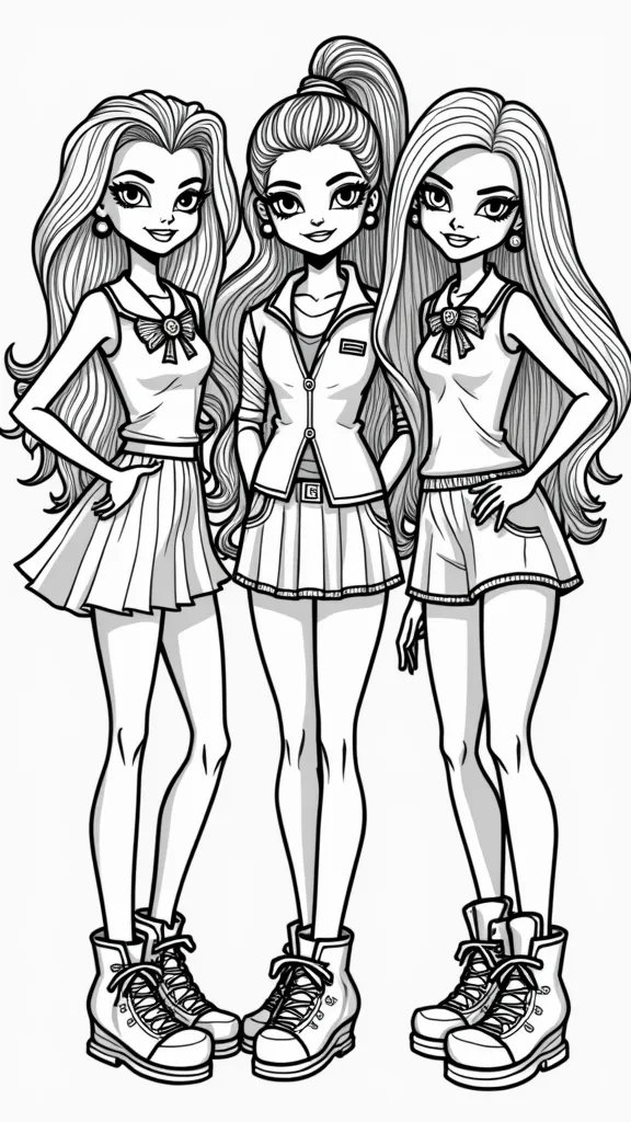 monster high printable coloring pages